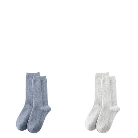 Wijhcboe 2 Pack Women Garter Lingerie for Women Casual Home Socks Warm Lace Knee High Stockings Wool Socks Solid Color Thigh High Stocking plus Size Mid Calf Sheer Knee High Stockings for Women Tops