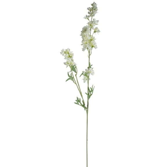 Allstate Larkspur Flower Artificial Spray - 29.5" - Green and White
