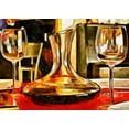 thumbnail image 2 of Bolokofsky, Ronald 32x24 White Modern Wood Framed Museum Art Print Titled - Table For Two, 2 of 4