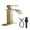 Gold, variant on WOWOW Oil Rubbed Bronze Bathroom Faucet Waterfall Spout Faucet for Bathroom Sink Single Handle Mixer Tap