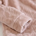 thumbnail image 7 of Ashirexll Winter Pajamas for Women, Fuzzy Pajamas for Women, Fashion Women Solid Color V-Neck Long Sleeve Tops Elastic Home Pajama Loungewear, 7 of 7