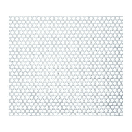 Uxcell 20GA 11.8" x 11.8" Round Hole 304 Stainless Steel Perforated Sheet