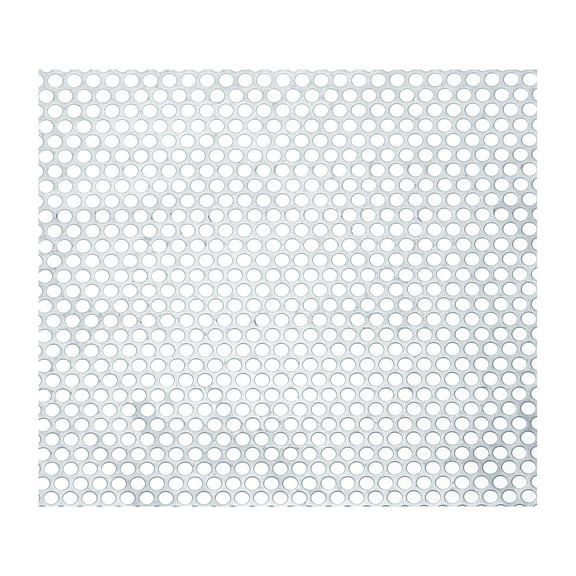 Uxcell 20GA 11.8" x 11.8" Round Hole 304 Stainless Steel Perforated Sheet