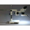 thumbnail image 3 of AmScope 10X-20X-30X-60X Stereo Microscope on Single-Arm Boom with Ring Light New, 3 of 4