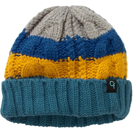 Cold Front Boy's Striped Cuff Beanie