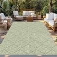 thumbnail image 2 of Sage Green Outdoor Rug for Patio/Deck/Porch, Non-Slip Large Area Rug 3 x 5 Ft, Modern Abstract Art Farmhouse Indoor Outdoor Rugs Washable Area Rugs, Reversible Camping Rug Carpet Runner, 2 of 8