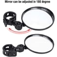 thumbnail image 4 of Bike Rear Mirror Bicycle Cycling Rear View Mirrors Adjustable Rotatable Handlebar Mounted Plastic Mirror for Mountain Road Bike, 4 of 9