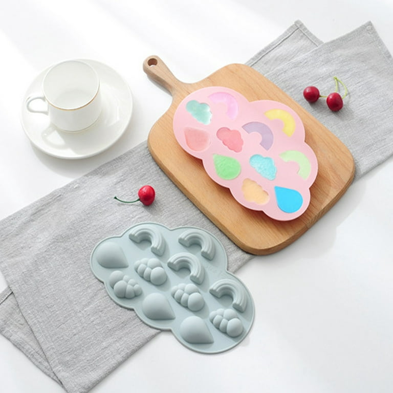 SHEIN Basic living 1pc Star Shaped Silicone Ice Cube Tray, Chocolate,  Candy, Non-Stick & Easy Use