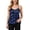 A-Blue468, variant on Womens Sequin Decor Camisole Sleeveless V Neck Pullover Tank Top Shiny Glamorous Party Camisoles