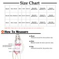 thumbnail image 3 of Conjunto de traje de baño de bikini de playa halter sin espalda sexy con estampado de dos piezas para mujer Fridja  nalpqowj52829, 3 of 6