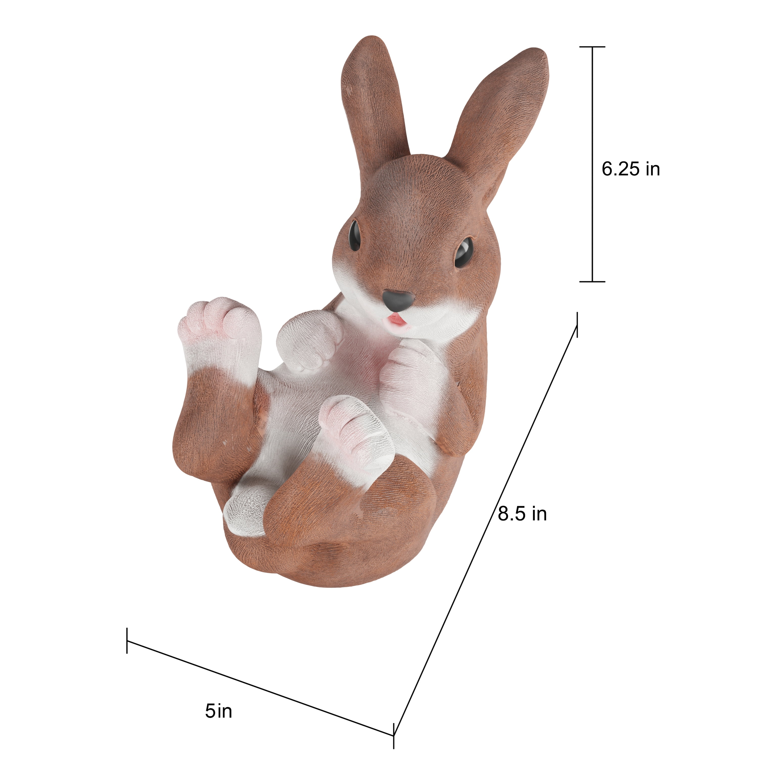 Bunny Rabbit Statue-Resin Animal Figurine