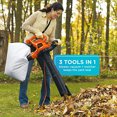 thumbnail image 3 of Soplador de hojas y aspiradora de hojas BLACK+DECKER BV6000 12A, 3 of 5