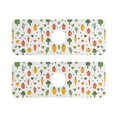 thumbnail image 7 of Yayeee Faucet Mat for Kitchen Sink 14.7" Diatomite Long Splash Guard Pad, Green Cute Vegetables, 2 Pack, 7 of 7