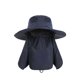 thumbnail image 1 of SZTXJ Fishing Hats for Men and Women Men's Hiking Hat with Wide Brim Face Cover Beach Sun Hat Safari Hunting Gardening Foldable Bucket Hat, 1 of 5