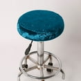 thumbnail image 4 of Round Stool Slipcover Stretchable Polyeater Fabric Durability Stool Sleeve for Living Room or Dining Area Decoration, 4 of 8