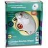 Logitech Trackman Marble Wheel - Trackball - optical - 3 buttons - wired - PS/2, USB - white - retail