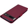 thumbnail image 6 of for Google Pixel 7 Case with Credit Card Holder, Glitter Bling Diamond PU Leather Wallet Phone Case Flip Folio Book Cover for Google Pixel 7 Owl Red, 6 of 16