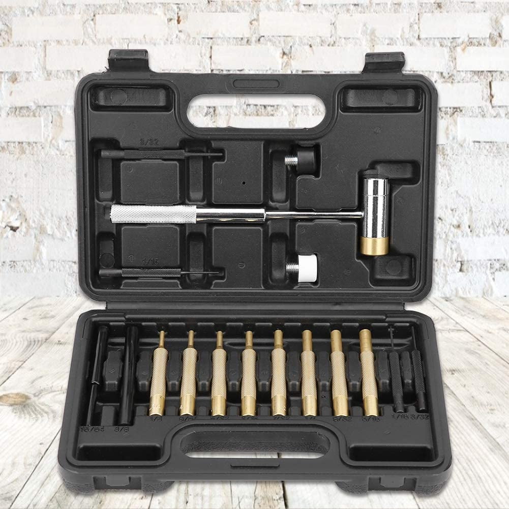 Hammer and Punch Set, Punch and Hammer Punch Set with Storage Case