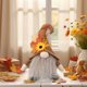 thumbnail image 4 of Decoración de Halloween, regalos de Halloween, accesorios de Halloween, decoraciones de Acción de Gracias, temporada, hojas de arce, girasoles, sombreros curvos, muñecos Rudolph iluminados, gnomos bri, 4 of 6