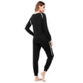 thumbnail image 5 of Uniexcosm Women's Loungewear Set Two Piece Fall Outfit Long Sleeve Pullover Tops & Long Pants Tracksuit Sweatsuits, 5 of 9
