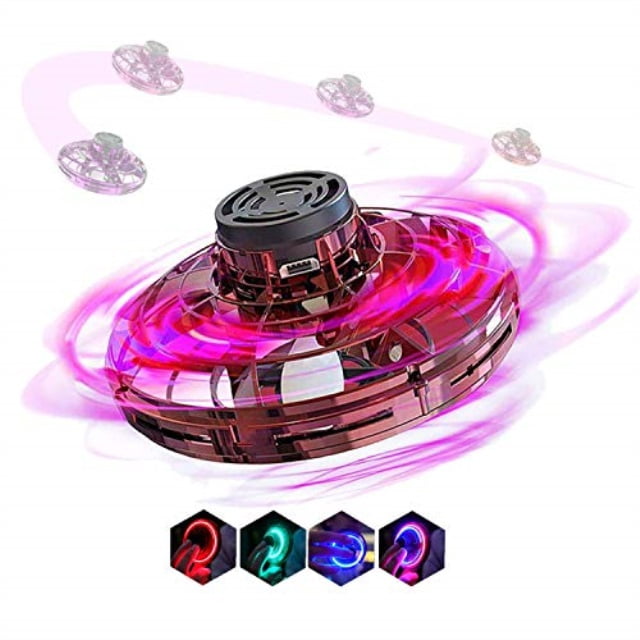 iida flynova flying spinner, ufo drone toy hand controlled ...