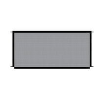 NICEXMAS Folding Security Gate Mesh Gate Black Cloth 1Pcs