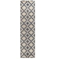 thumbnail image 2 of Soleil BR30B Kilim Navy Tribal Moroccan navy Area Rug, 2'x8', 2 of 7