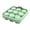 D, variant on Rose Ice Cube Tray, Rose Shaped Silicone Ice Mold Making 4.9 X 4.9 X .8 Inches Ice Cubes for the Freezer, Novelty Drink Tray for Chilled Juice Drink