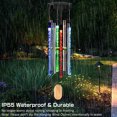 thumbnail image 1 of Luz Solar, Carillones De Viento Solares Para Decoraci贸n Al Aire Libre, Resistente Al Agua, 6 Barras De Luces Led, Carill贸n De Viento Que Cambia De Colores, Para Decoraci贸n De Patio, Jard铆n, Balc贸n, 1 of 6