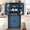 Blue, variant on ANPOO 68" Tall Corner Storage Cabinet with 6 Side Door Shelves and Adjustable Shelves, 5 Tier Farmhouse Pantry Cabinet for Bathroom, Living Room, Kitchen,White