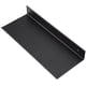 thumbnail image 1 of Estante de baño, estante de baño de una sola capa de aluminio negro con acabado de lujo, 1 of 12