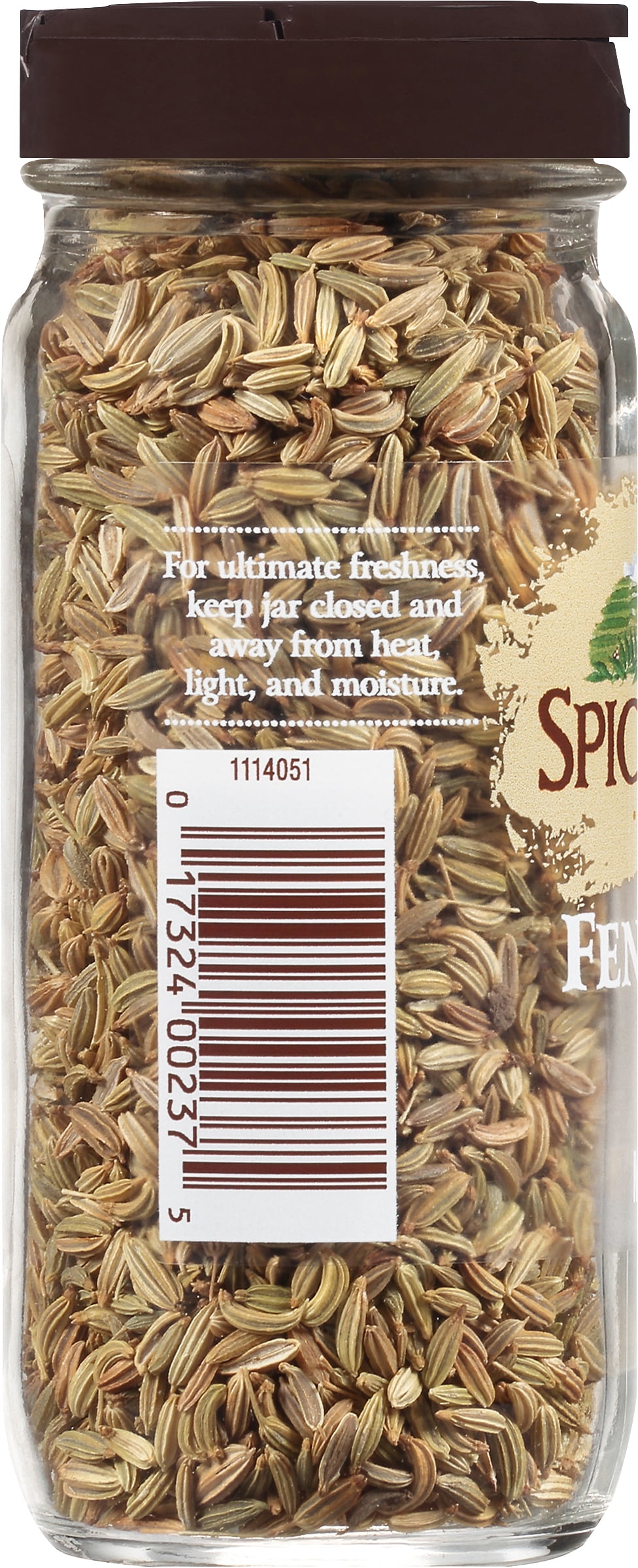 (3 pack) Spice Islands Fennel Seed, Kosher, 1.8 oz