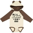 thumbnail image 3 of Inktastic My Best Friend is My Gigi with Hearts Boys or Girls Long Sleeve Baby Bodysuit, 3 of 5