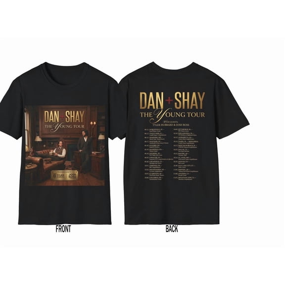 Dan Shay The Young Tour Unisex T-Shirt Gift For Fan
