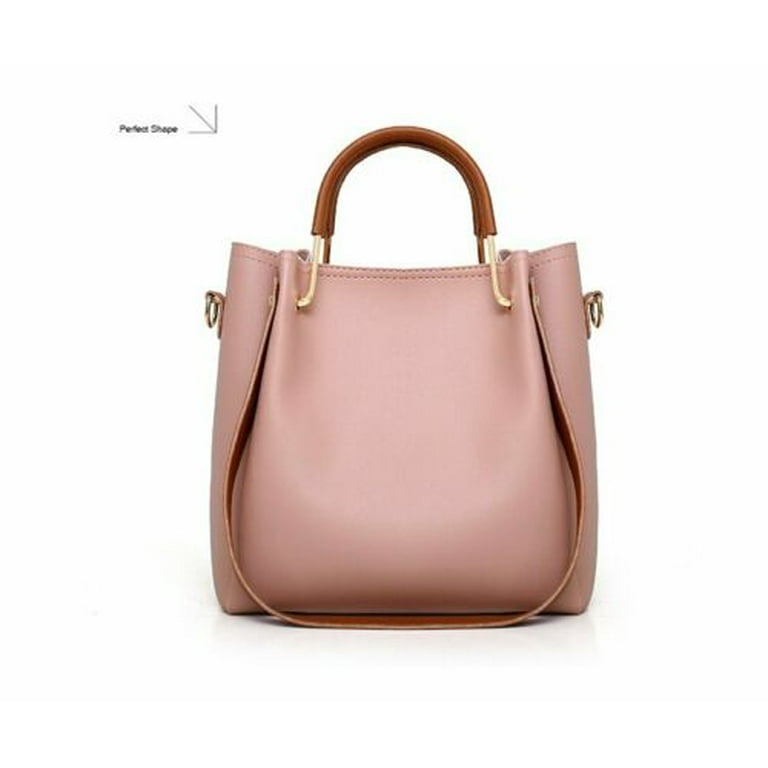 YouLoveIt 4PCS Women Tote Handbag Top Large Bags Leather Purses and Handbags Womens Purses Ladies Bag Single Shoulder Bags Wallet Purse