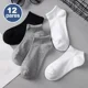 thumbnail image 2 of Calcetines Cortos Tipo Tin Unisex Cómodo 12 Pares, 2 of 7