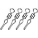 thumbnail image 1 of Ganchos Giratorios KAIYANG 100 Piezas de Acero Inoxidable Duraderos Dispositivo de Pesca de 18 mm, 1 of 5