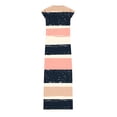 thumbnail image 6 of Maqroz Summer Dresses for Women Plus Size 2026 Round Neck Loose Split Sleeveless Sundresses Casual Long Flowy Wrinkle-Free Beach Travel Vacation Clothes Multicolor XL, 6 of 6