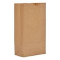 thumbnail image 2 of Grocery Paper Bags, 35 Lbs Capacity, #10, 6.31"w X 4.19"d X 13.38"h, Kraft, 500 Bags | Bundle of 5, 2 of 2