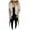 Beige, variant on LYXSSBYX Womens Long Sleeve Dress Hot Sale Clearance Women Long Sleeve Hairy Open Front Short Cardigan Suit Jacket Solid Long Coat