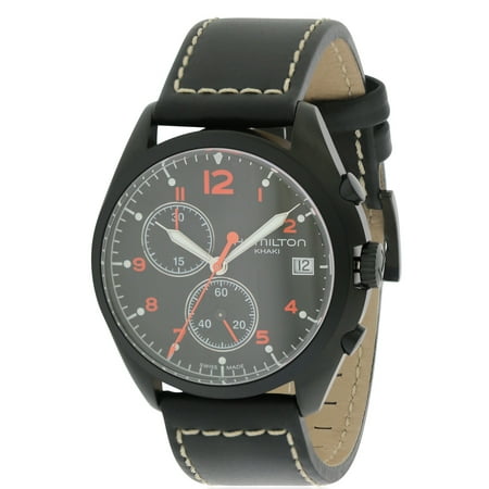 Hamilton Pilot Pioneer Chronograph Mens Watch H76582733 | Walmart