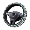 thumbnail image 6 of Lsque Cute Poodle Dog Ultra Soft Car Steering Wheel Cover for Women, Standard 15 inch Size for Truck Van SUV Auto, 6 of 8