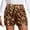 Gold, variant on Hienoo Women's Sparkly Sequins Shorts High Rise Pull On Glitter Shorts, Sizes S-XL