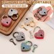 thumbnail image 4 of Candado Mini en Forma de Corazón Uxcell, Pequeño Candado Decorativo de Metal, Candados Mini con Llave para Diario, Maleta, Caja de Joyas, Mochila, Equipaje, Multicolor, 4 of 7