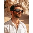 thumbnail image 2 of TINHAO Fit Over Wrap Sunglasses Polarized Wear Over Eyeglasses 100% UV Protection for Men and Women, 2 of 6