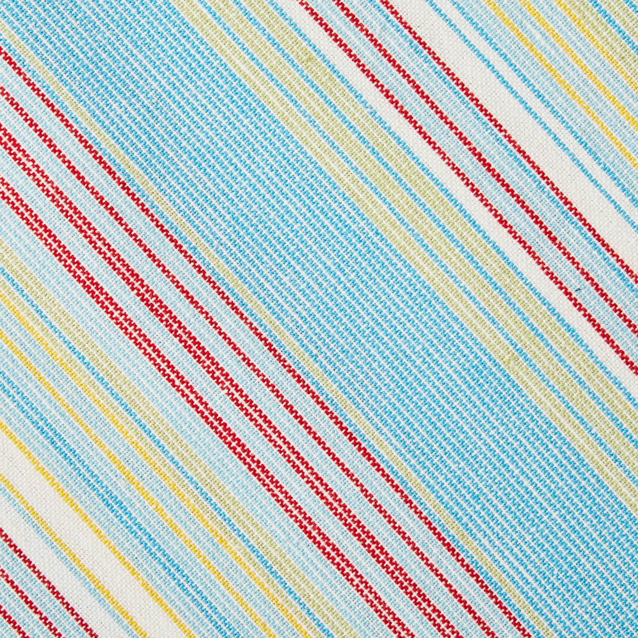 The Pioneer Woman Chunky Stripe Table Throw, 50" x 50", Multi-color
