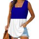 thumbnail image 1 of Puntoco Camisetas sin mangas ajustadas para mujer Camiseta sin mangas estampada para mujer Top suelto, 1 of 5