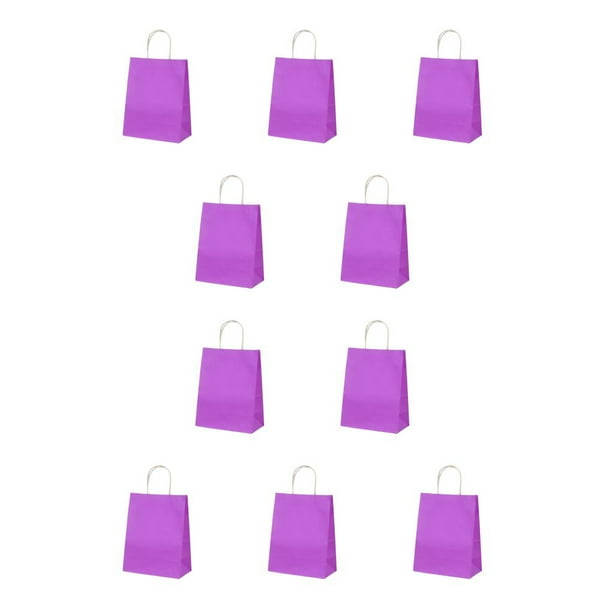 Wosthever Bolsa de embalaje de 10 Uds. Con asa giratoria, herramienta de almacenamiento de ropa con soporte de carga, bolsas para hornear a la Almacenamiento y organización del hogar Violeta