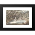 thumbnail image 2 of Anne Rushout 18x13 Black Modern Framed Museum Art Print Titled - Temple Pool, Thornery, Sezincote (1824 to 1832), 2 of 5