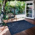 thumbnail image 2 of Cambridge Navy Polypropylene Rug 3'11" x 5'7", 2 of 7